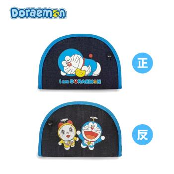 哆啦A夢牛仔布 兒童安全帶調整軟墊 DR-23006