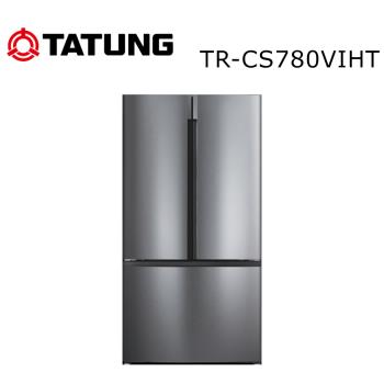 【TATUNG 大同】 780公升變頻三門對開冰箱 TR-CS780VIHT (絲雅鋼)含基本安裝+免樓層費