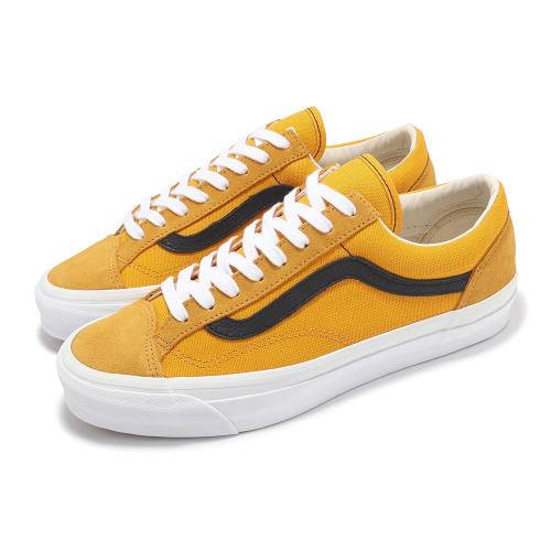 Vans 休閒鞋 OTW Old Skool Reissue 36 男女鞋 黃 黑 Off The Wall VN000S52CTR