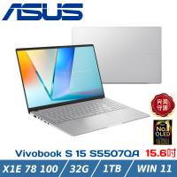 ASUS Vivobook S 15 OLED S5507QA-0078S1E78100(Snapdragon X Elite/32G/1TB/3K)