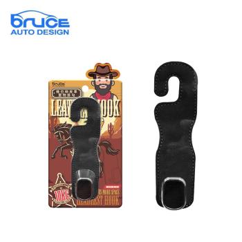 【BRUCE喬楀】維也納皮革置物掛勾 黑 BR-528944-BK