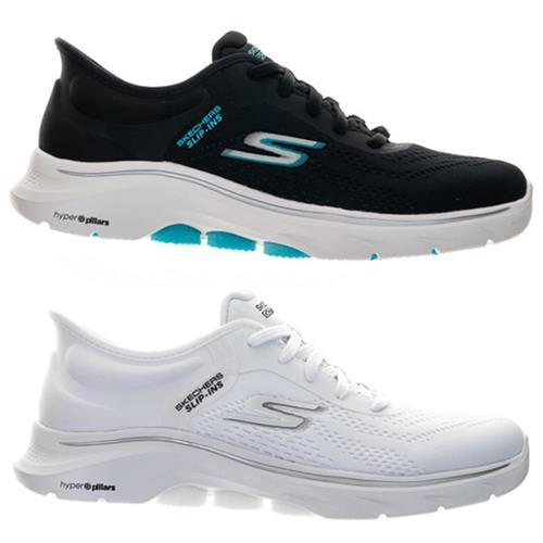 Skechers 健走鞋 女鞋 瞬穿 GO WALK 7 黑/白【運動世界】125233BKAQ/125233WBK