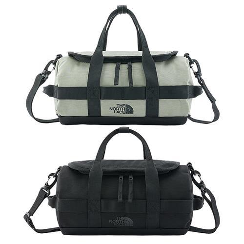 The North Face 北面 斜背包 手提包 圓筒 灰綠/黑【運動世界】NF0A5JYT1I4/NF0A5JYT4H0