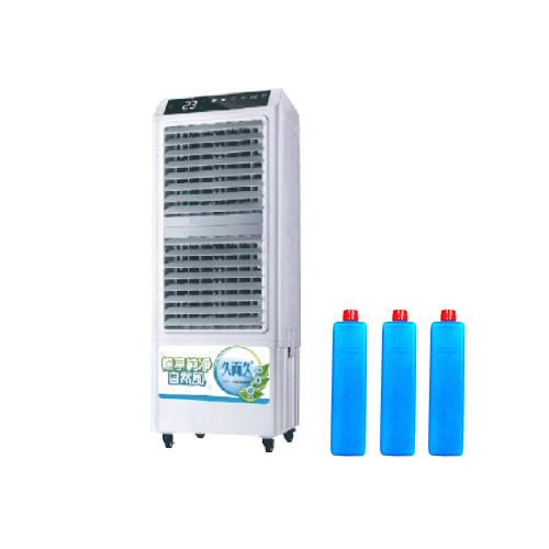 【水摩爾】冰涼扇 久而久家用/營業用水冷氣 水冷扇 送冰晶罐3支 大面積超強出風口45公升水箱 冰冷扇 適居家客廳營業用 冷氣降溫循環冰風扇