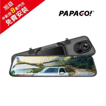 【PAPAGO】RAY POWER GPS-WIFI 12吋雙SONY電子後視鏡送32G記憶卡 贈免費安裝