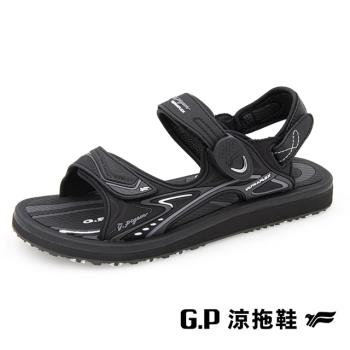 G.P(女)高彈力舒適兩用涼拖鞋 女鞋-黑色