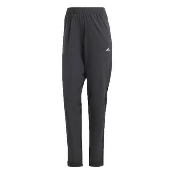 Adidas 長褲 女裝 排汗 拉鍊口袋 腳踝拉鍊 黑【運動世界】IQ0918