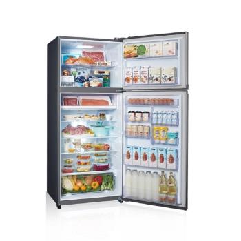 送7-11商品卡1800元★聲寶610公升雙門漸層銀冰箱SR-C61G-K3