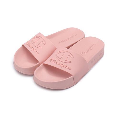 CHAMPION LOGO拖鞋 粉 USLS-4116-55 女鞋 鞋全家福