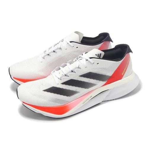 adidas 慢跑鞋 Adizero SL2 M 男鞋 女鞋 白 橘 黑 雙層中底 輕量 運動鞋 愛迪達 IF9210