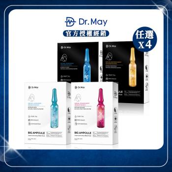 【Dr. May美博士】專業級大安瓶面膜任選 (4片/盒)x4