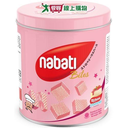 麗芝士Nabati 草莓風味起司威化餅300G【愛買】