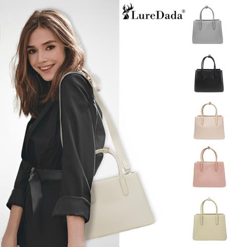 【Luredada 鹿兒搭搭】 多隔層托特包 防潑水多功能包 休閒手提斜背兩用 可拆卸背帶 休閒包 托特包