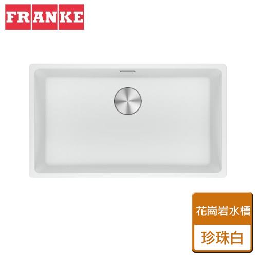 【瑞士FRANKE】花崗岩廚房水槽-珍珠白-MRG610-72-無安裝服務