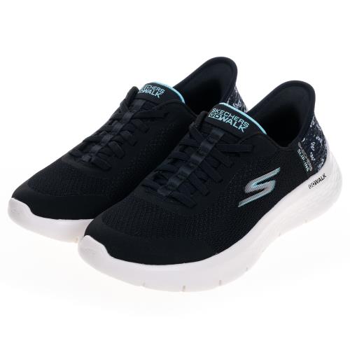 SKECHERS 女鞋 健走系列 瞬穿舒適科技 GO WALK FLEX 寬楦款 (124823WBKAQ)