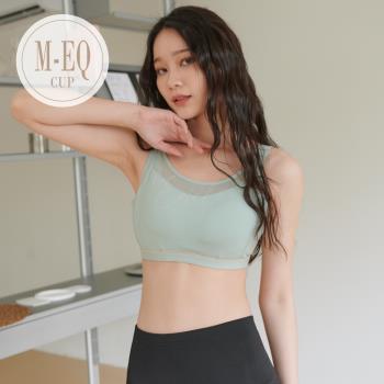 【伊黛爾】艾蓓夏拉 石墨烯防震機能運動無鋼圈單件內衣(M-3XL,綠色)