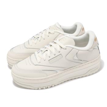 Reebok 休閒鞋 Club C Extra 女鞋 男鞋 米白 厚底 增高 復古 100033110