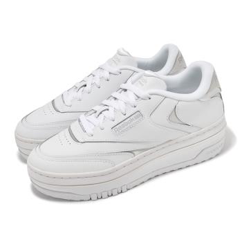 Reebok 休閒鞋 Club C Extra 女鞋 男鞋 白 灰 厚底 增高 復古 100033109