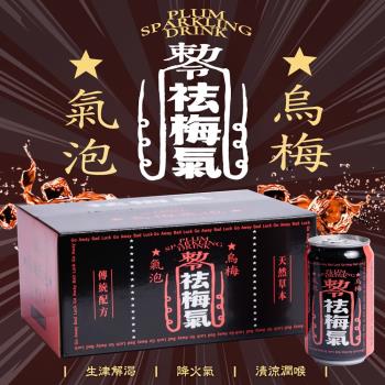 ［免運費］祛梅氣烏梅氣泡飲(4箱 每箱12入/每罐330ml)