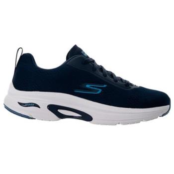 Skechers 慢跑鞋 女鞋 足弓 GO RUN ARCH FIT 深藍【運動世界】128953NVBL