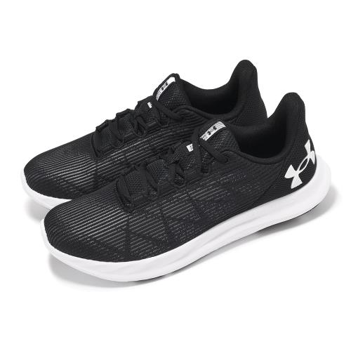 Under Armour 慢跑鞋 Charged Speed Swift 男鞋 黑 白 輕量 緩衝 運動鞋 UA 3026999001