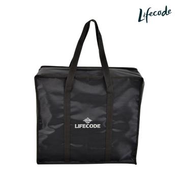 LIFECODE 立體收納裝備包/收納袋/裝備袋(50*18*45cm)-酷黑