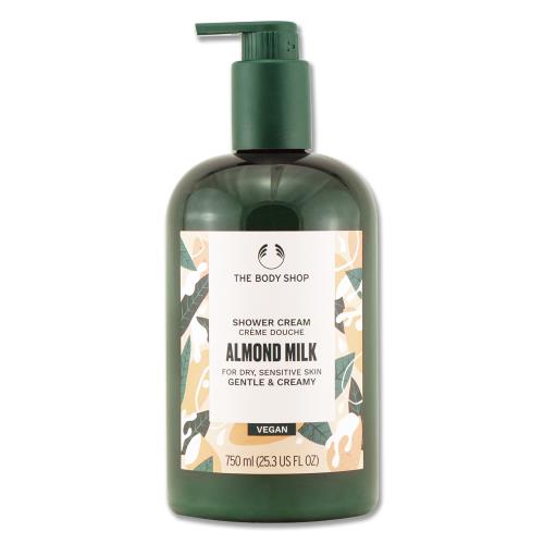 【THE BODY SHOP 美體小舖】杏奶舒敏滋養沐浴乳 750ML(效期至2025年06月)