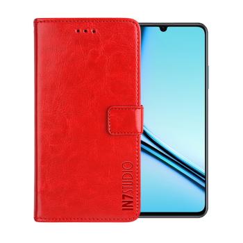 IN7 瘋馬紋 realme Note 50 (6.7吋) 錢包式 磁扣側掀PU皮套 吊飾孔 手機皮套保護殼