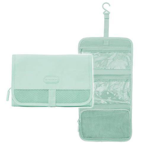《TRAVELON》Pi掛式盥洗化妝包(冰薄荷) | 化妝包 收納包 旅行小包 盥洗收納包 旅遊盥洗包