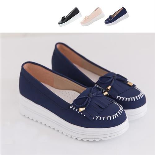 【Alice】現貨39碼火紅色柔台灣精品鞋手工厚底鞋系列鞋(帆布/亮鑽/樂福鞋/休閒鞋)