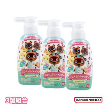日本Bandai-動物森友會洗髮乳300ml(日本製)x3
