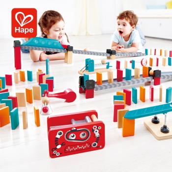 德國Hape 機器工廠骨牌遊戲組