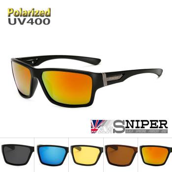 【英國ANSNIPER】KP005-1821 / UV400-保麗萊偏光REVO鏡片運動款男士偏光太陽眼鏡