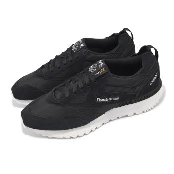 Reebok 休閒鞋 LX2200 男鞋 黑 白 拼接 麂皮 Cordura 抗撕裂 復古 100032788
