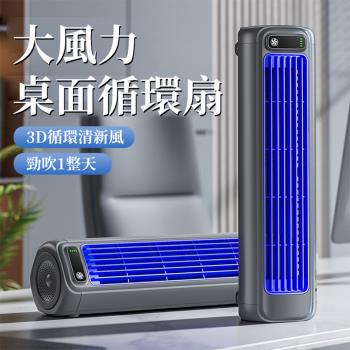 充電式壁掛桌面兩用小風扇(辦公桌立風扇/櫥衛風扇/空氣循環扇/USB多功能循環風扇/戶外臺式風扇)