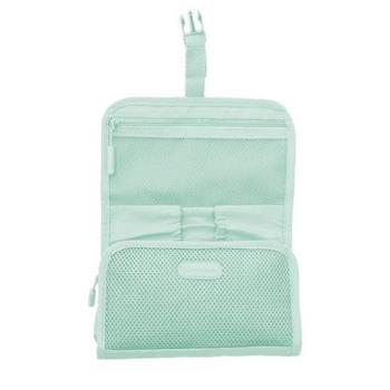 《TRAVELON》Pi扣式3C線材收納包(冰薄荷) | 充電器 線材收納包 行動電源 首飾收納袋 旅行小包