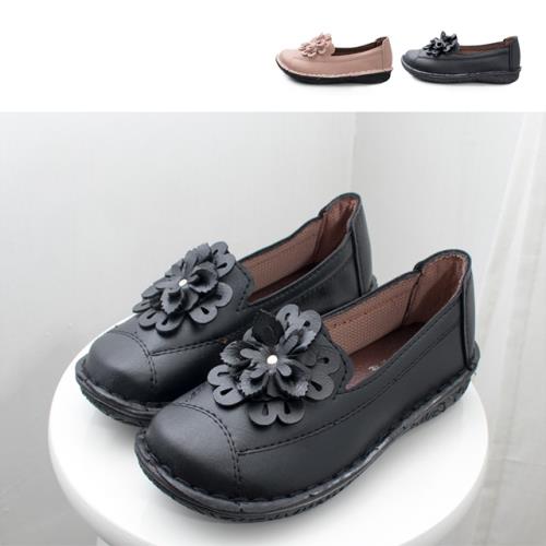 【Alice】台灣精品手工花朵小包鞋(帆布/亮鑽/樂福鞋/休閒鞋)