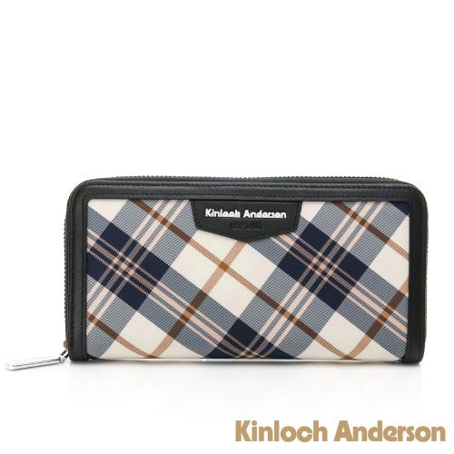 【金安德森】Marian 拉鍊長夾-經典黑