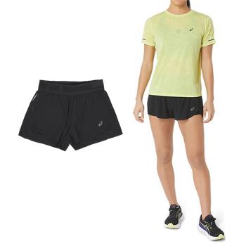 Asics 短褲 Metarun Shorts 女款 黑 透氣 四角內襯 運動 跑步 褲子 亞瑟士 2012C858001