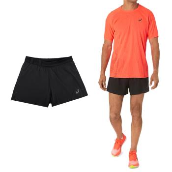 Asics 短褲 Metarun Shorts 男款 黑 五吋 三角內襯 透氣 跑步 運動 褲子 亞瑟士 2011C978001