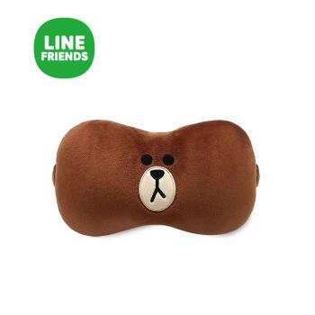 【LINE FRIENDS】熊大絨毛座椅頸靠枕 LN-18107