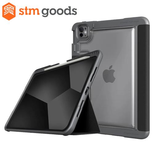 澳洲【STM】Dux Plus 系列 iPad Pro 11 吋 (M4) 強固軍規防摔保護殼 (黑)