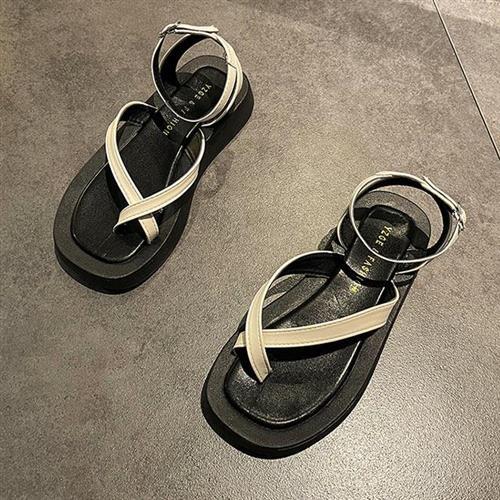 【Alice】現貨39碼柔情似水顯瘦涼鞋(涼鞋/娃娃鞋/瘦腿)