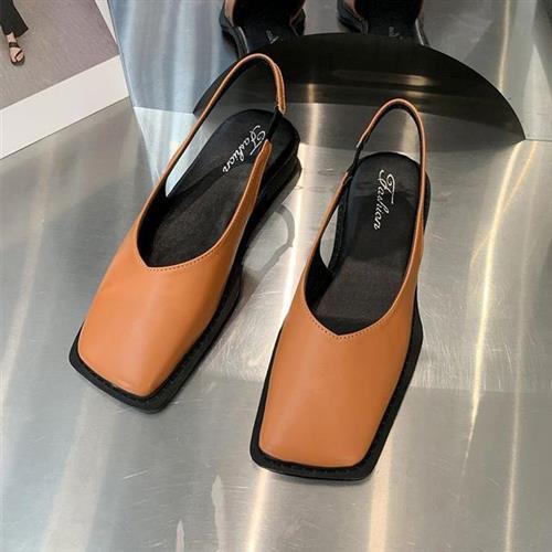 【Alice】現貨40碼刺繡情趣涼拖鞋輕量鞋涼鞋(涼鞋/羅馬鞋/樂福鞋/休閒鞋)