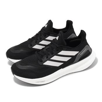 adidas 慢跑鞋 Pureboost 5 男鞋 女鞋 黑 白 網布 緩衝 運動鞋 愛迪達 IF9191