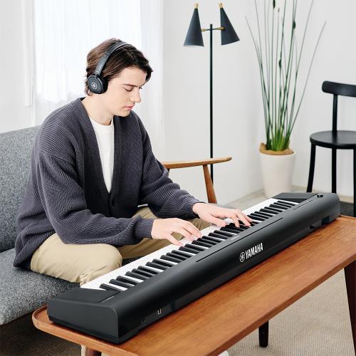 『YAMAHA 山葉』寬音域76鍵標準電子琴 NP-35 黑色款 含琴袋 / 公司貨保固