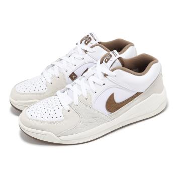 Nike 休閒鞋 Jordan Stadium 90 男鞋 白 棕 緩衝 復古 喬丹 DX4397-121