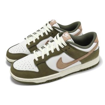 Nike 休閒鞋 Dunk Low Retro PRM 男鞋 女鞋 橄欖綠 奶茶 FQ8250-200