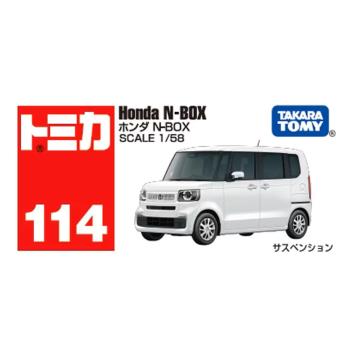 TOMICA No.114 本田N-BOX 一般色 TM114A4 多美小汽車