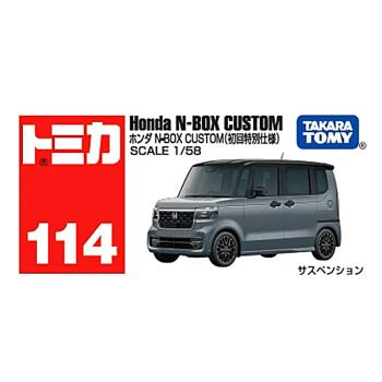 TOMICA No.114 本田N-BOX 初回色 TM114C2 多美小汽車